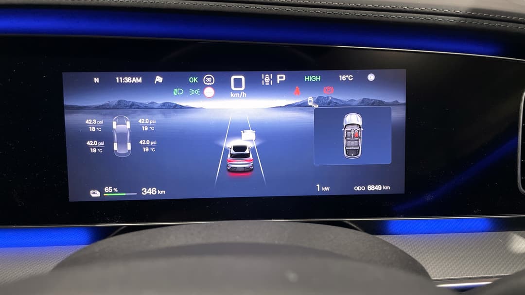 2025 Byd Sealion 7 Premium, Automatic, 6849 km, Odometer View