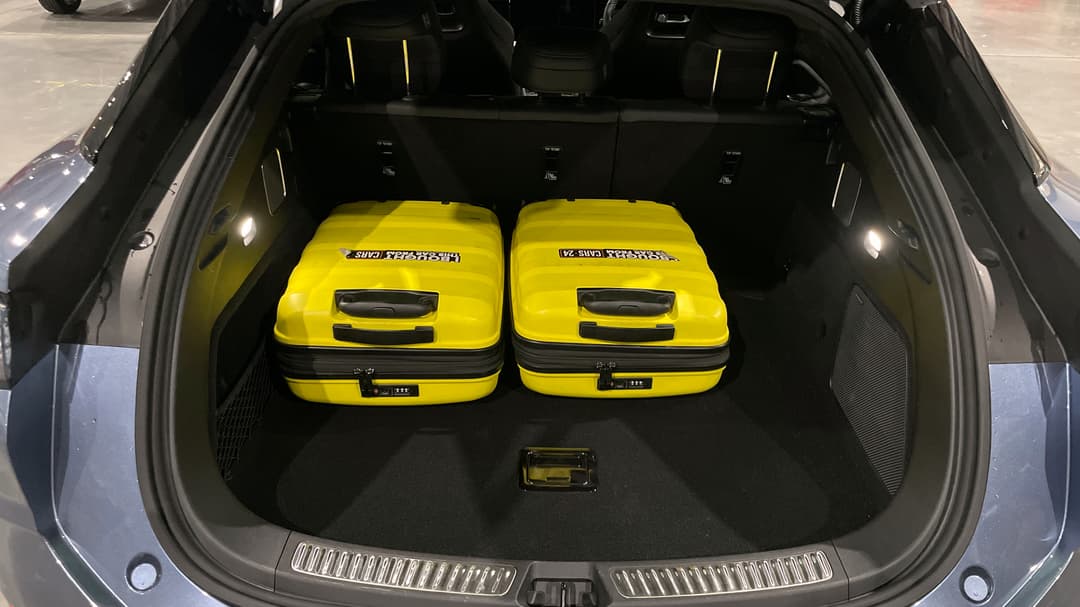 2025 Byd Sealion 7 Premium, Automatic, 6849 km, Boot Inside View with Luggage