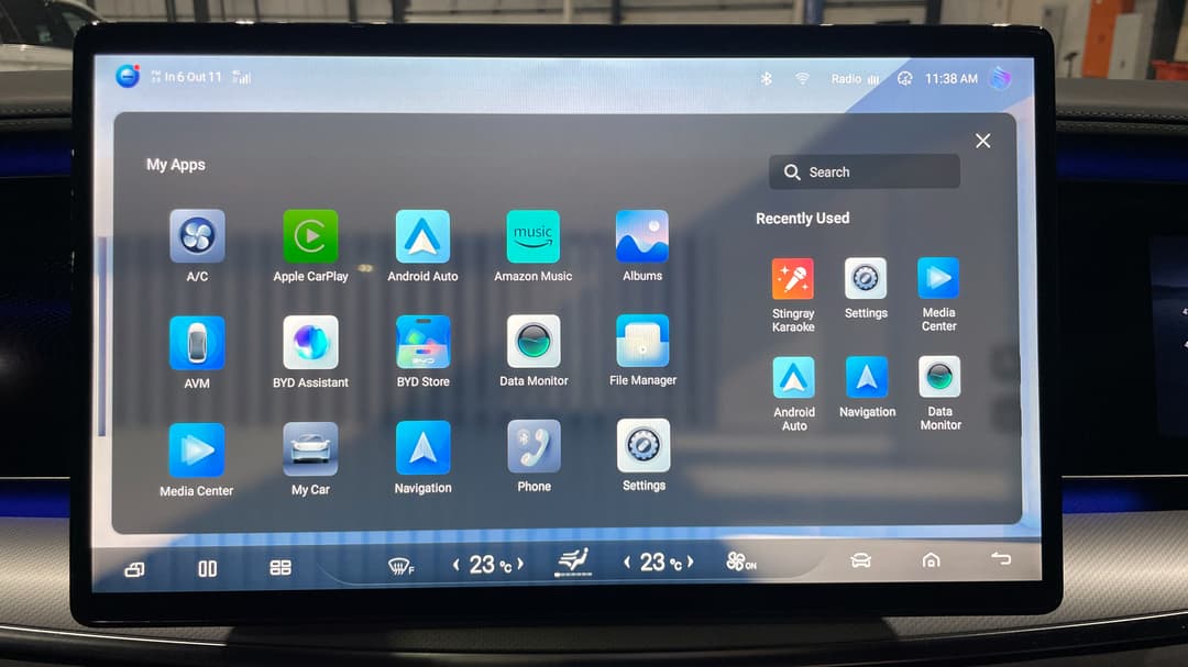 2025 Byd Sealion 7 Premium, Automatic, 6849 km, Utility Switches/Buttons
