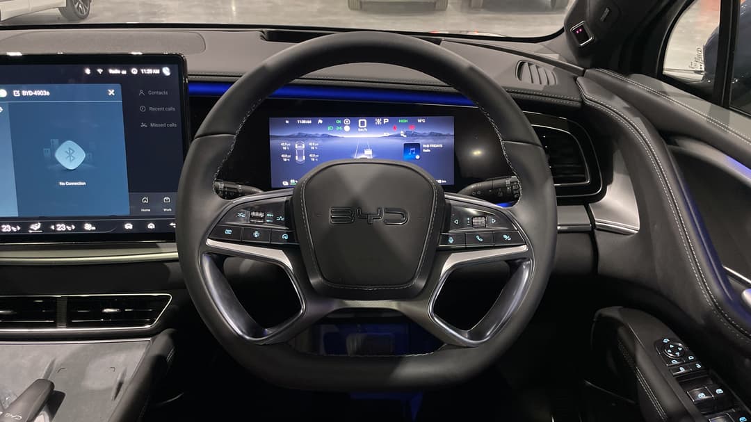 2025 Byd Sealion 7 Premium, Automatic, 6849 km, Steering Wheel Close-up