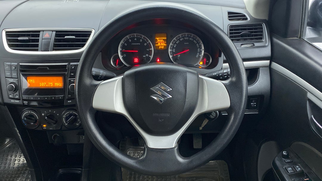 Steering Wheel Close Up