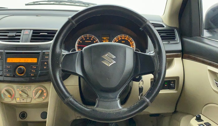 2014 Maruti Swift Dzire VXI, Petrol, Manual, 82,220 km, Steering Wheel Close Up
