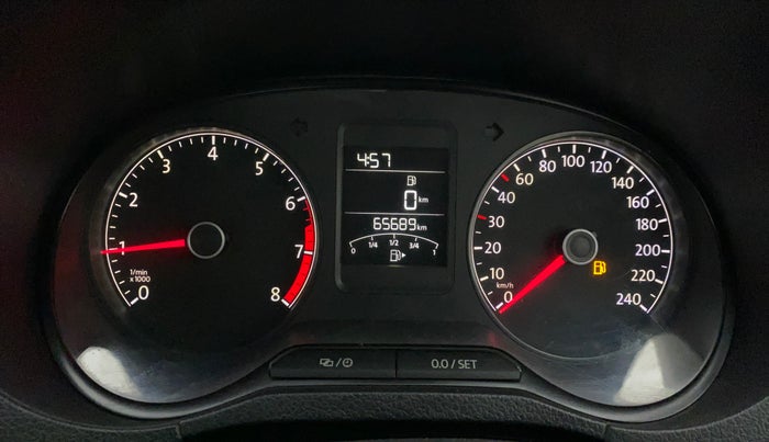 2019 Volkswagen Polo HIGHLINE 1.0L, Petrol, Manual, 65,689 km, Odometer Image