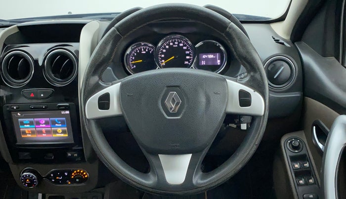 2016 Renault Duster 110 PS RXZ 4X2 AMT DIESEL, Diesel, Automatic, 1,04,450 km, Steering Wheel Close Up