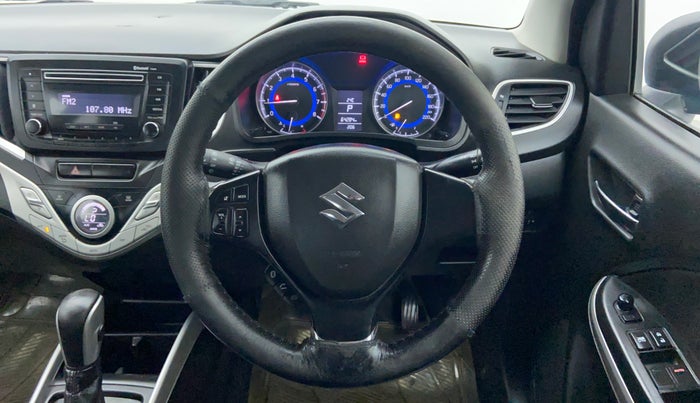 2016 Maruti Baleno DELTA 1.2 K12 AT, Petrol, Automatic, 64,743 km, Steering Wheel Close Up