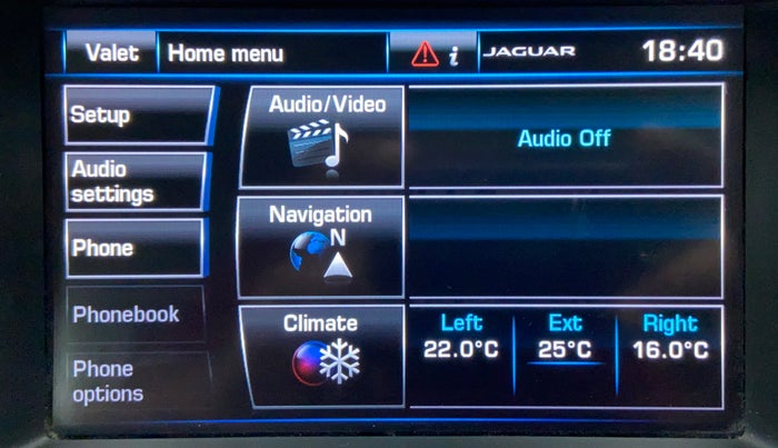 2015 Jaguar XF 2.2 DIESEL LUXURY, Diesel, Automatic, 82,918 km, Infotainment System