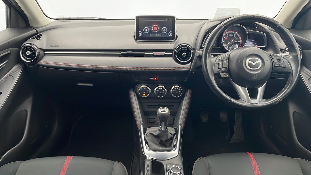 2014 Mazda Mazda2 Genki, Manual, 108569 km, Dashboard View