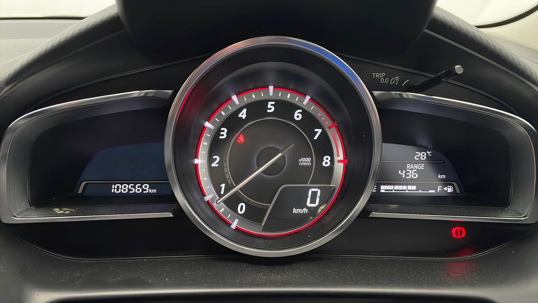 2014 Mazda Mazda2 Genki, Manual, 108569 km, Odometer View