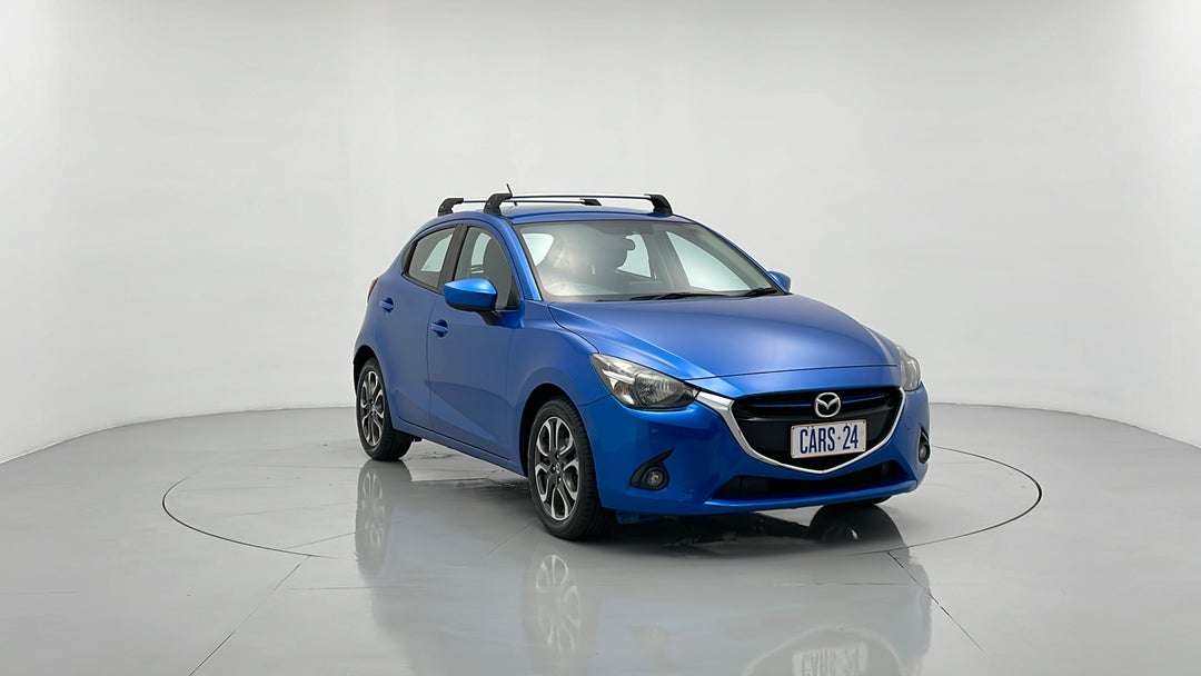 2014 Mazda Mazda2 Genki, Manual, 108569 km, Right Front Diagonal (45- Degree) View