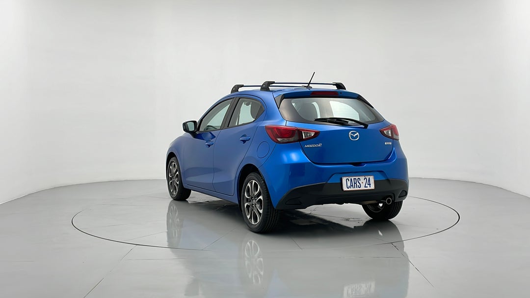 2014 Mazda Mazda2 Genki, Manual, 108569 km, Left Back Diagonal (45- Degree) View