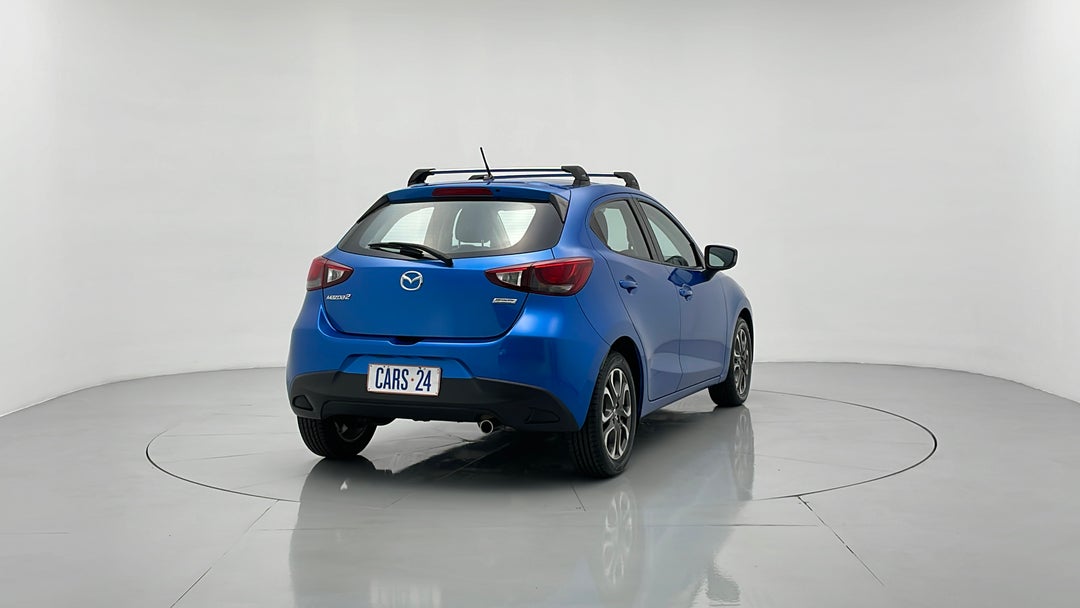 2014 Mazda Mazda2 Genki, Manual, 108569 km, Right Back Diagonal (45- Degree) View