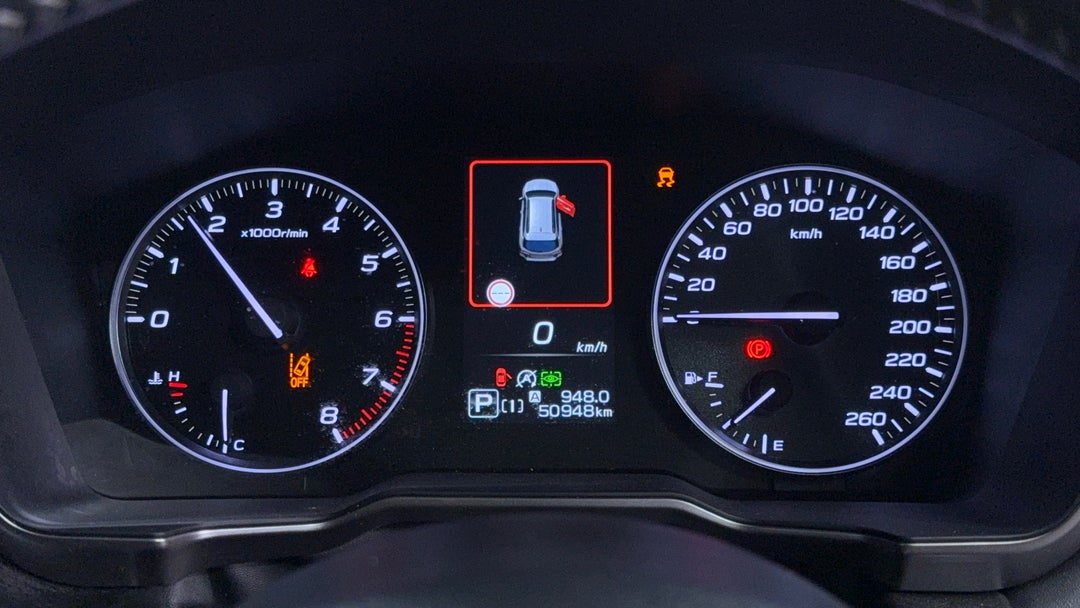 2021 Subaru Outback AWD, Automatic, 50948 km, Odometer View