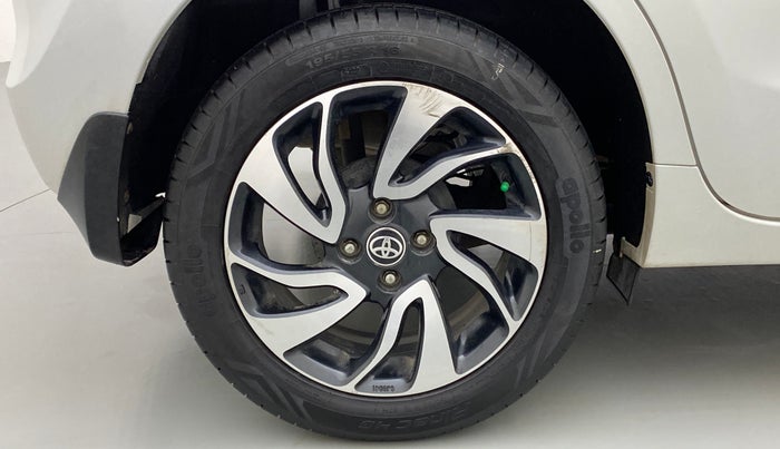 2019 Toyota Glanza G CVT, Petrol, Automatic, 26,445 km, Right Rear Wheel