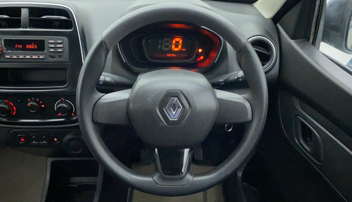 2019 Renault Kwid RXL, Petrol, Manual, 6,183 km, Steering Wheel Close Up