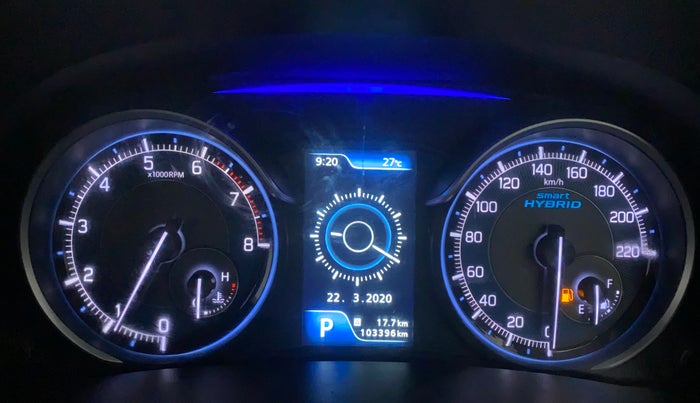 2019 Maruti XL6 ZETA AT, Petrol, Automatic, 1,03,396 km, Odometer Image
