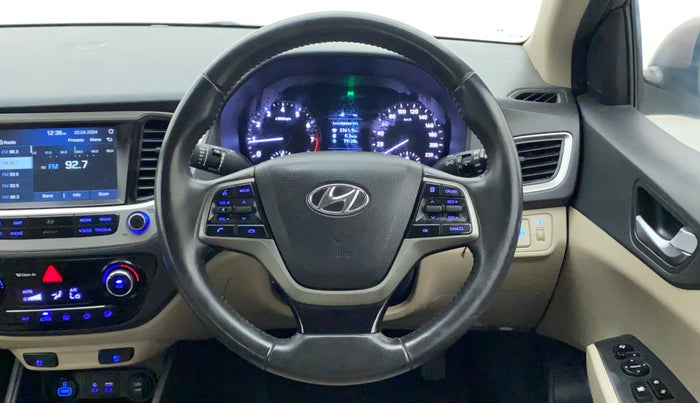 2018 Hyundai Verna 1.6 VTVT SX O, Petrol, Manual, 49,234 km, Steering Wheel Close Up
