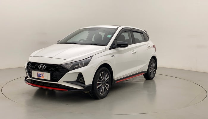 2022 Hyundai NEW I20 N LINE N8 1.0 TURBO GDI IMT, Petrol, Manual, 19,902 km, Left Front Diagonal