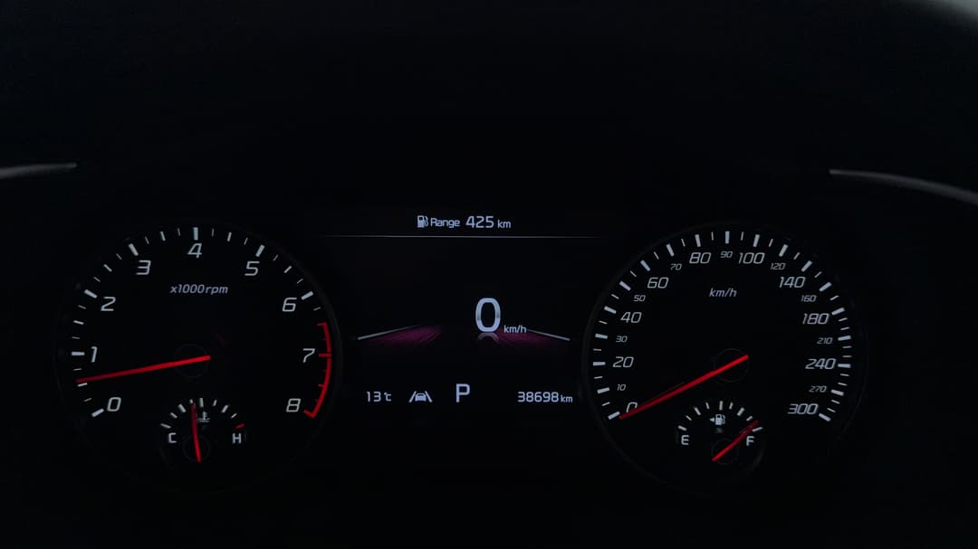 2021 Kia Stinger Gt (black Leather), Automatic, 38698 km, Odometer View