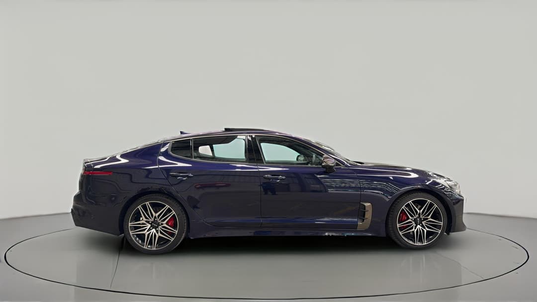 2021 Kia Stinger Gt (black Leather), Automatic, 38698 km, Right Side View