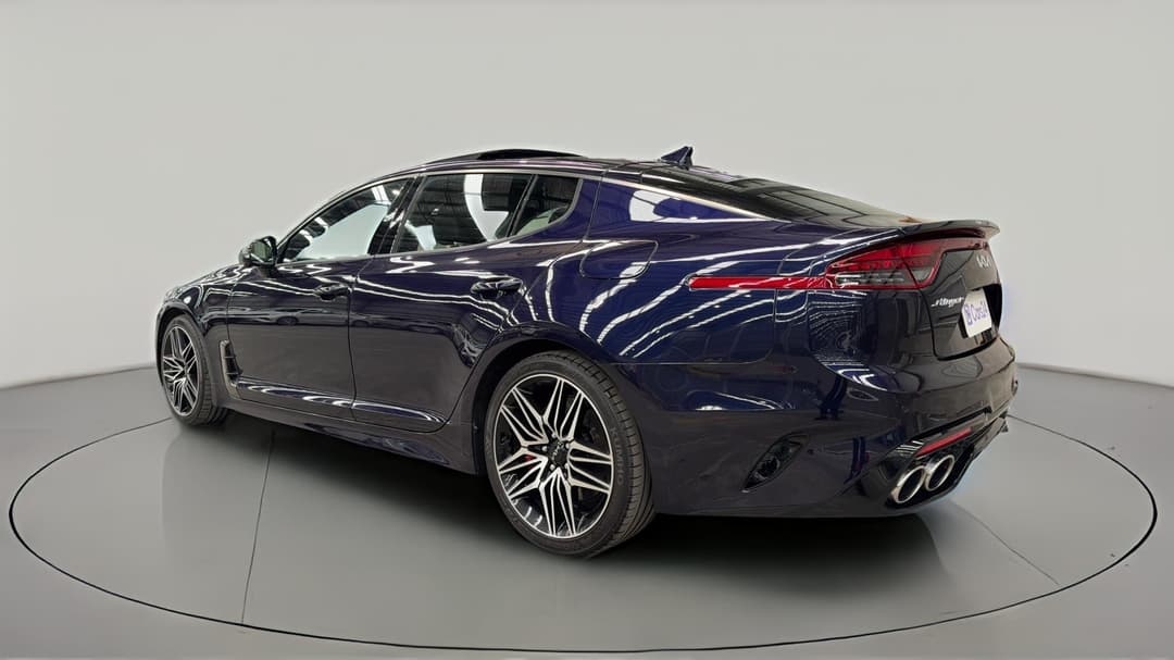 2021 Kia Stinger Gt (black Leather), Automatic, 38698 km, Left Back Diagonal (45- Degree) View