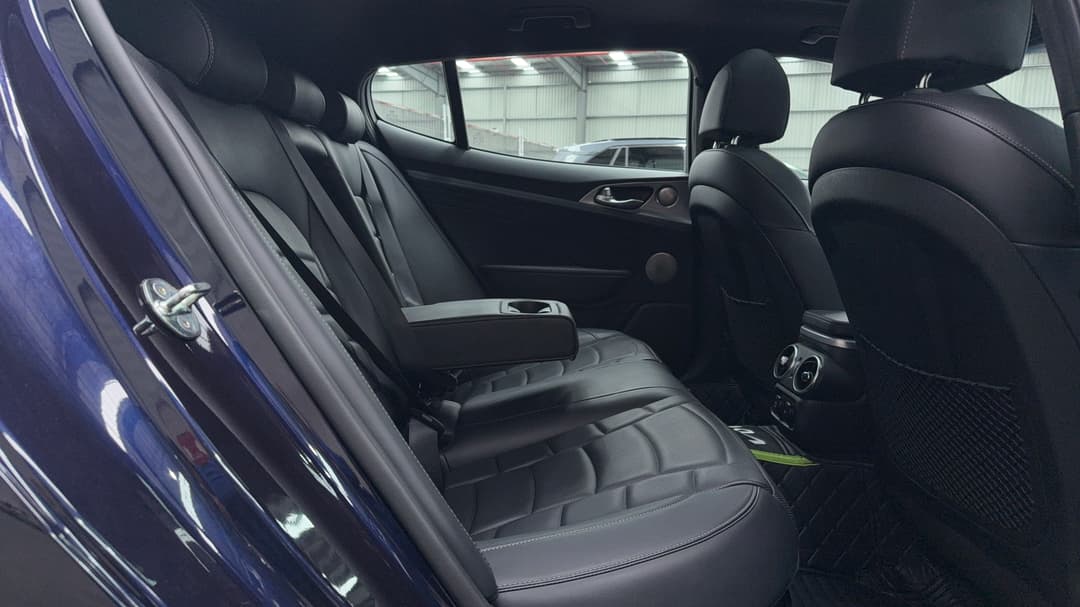 2021 Kia Stinger Gt (black Leather), Automatic, 38698 km, Right Side Rear Door Cabin View