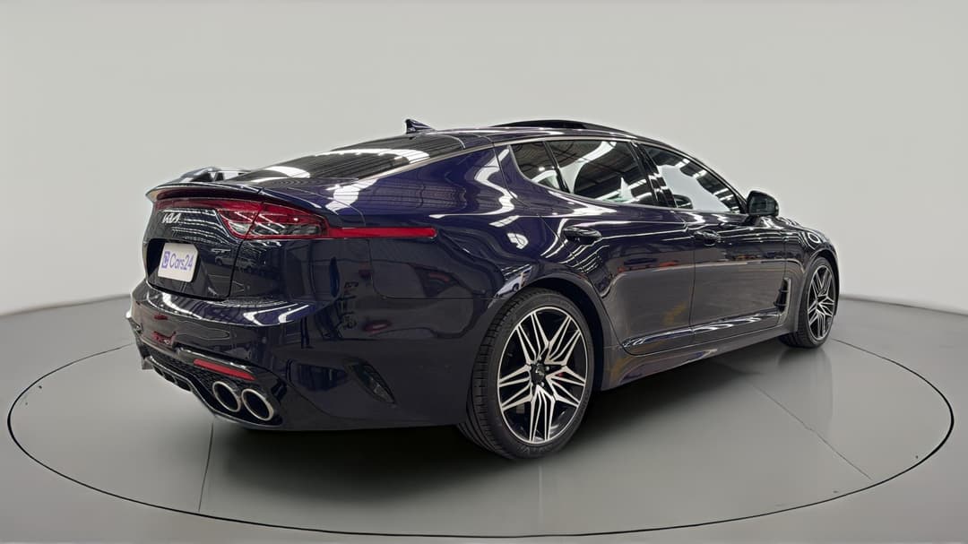 2021 Kia Stinger Gt (black Leather), Automatic, 38698 km, Right Back Diagonal (45- Degree) View