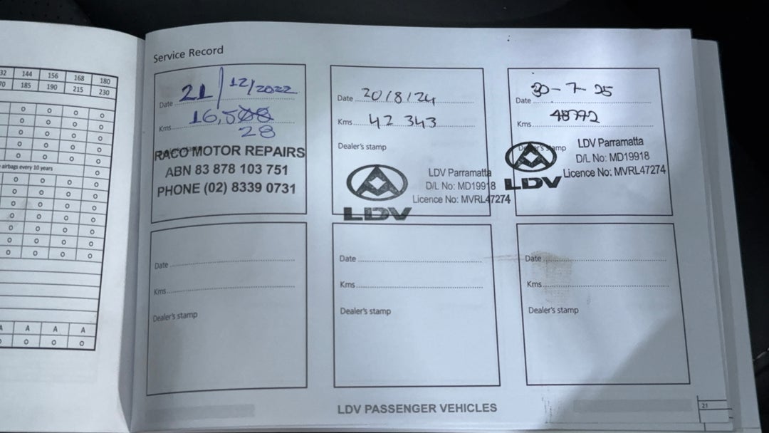 2022 LDV D90 Executive (4WD) D20, Automatic, 50396 km, Service History