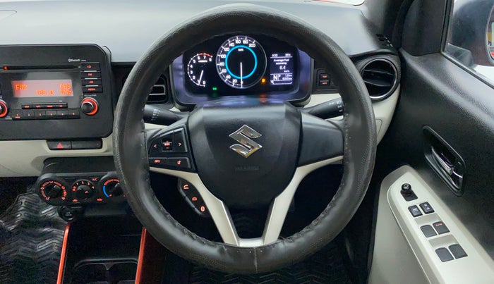 2017 Maruti IGNIS DELTA 1.2 K12 AMT, Petrol, Automatic, 6,511 km, Steering Wheel Close Up