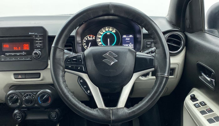 2017 Maruti IGNIS ZETA 1.2 AMT, Petrol, Automatic, 32,258 km, Steering Wheel Close Up