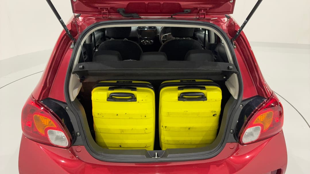 2021 Mitsubishi Mirage Es, Automatic, 29240 km, Boot Inside View with Luggage