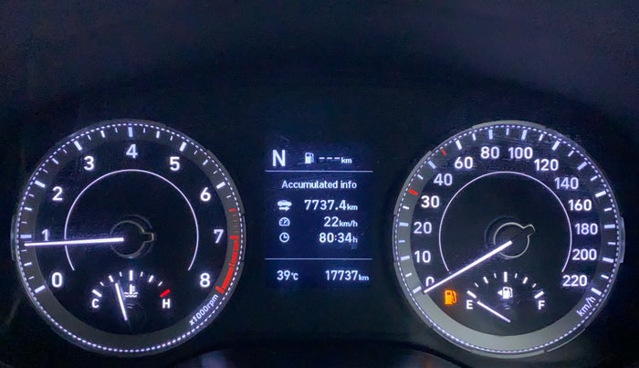 2021 Hyundai VENUE SX 1.0 GDI IMT, Petrol, Manual, 17,900 km, Odometer Image