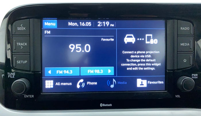2020 Hyundai GRAND I10 NIOS SPORTZ PETROL, Petrol, Manual, 16,978 km, Infotainment System