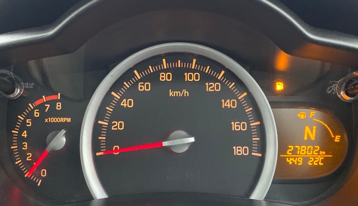 2018 Maruti Celerio VXI AGS, Petrol, Automatic, 27,841 km, Odometer Image