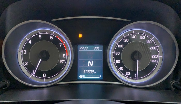 2019 Maruti Dzire ZXI PLUS AMT, Petrol, Automatic, 37,901 km, Odometer Image