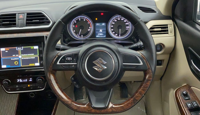 2019 Maruti Dzire ZXI PLUS AMT, Petrol, Automatic, 37,901 km, Steering Wheel Close Up