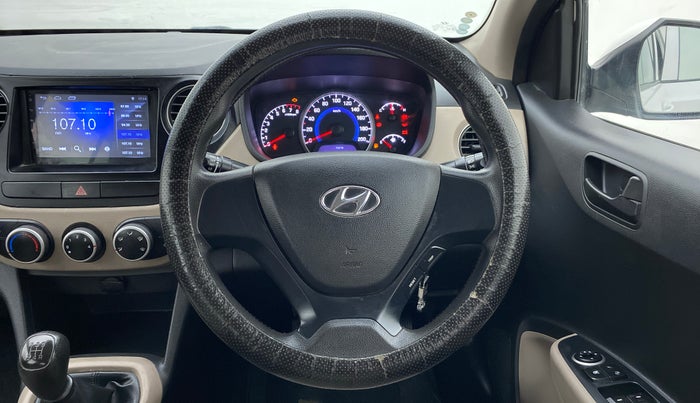2017 Hyundai Grand i10 MAGNA 1.2 KAPPA VTVT, Petrol, Manual, 41,191 km, Steering Wheel Close Up