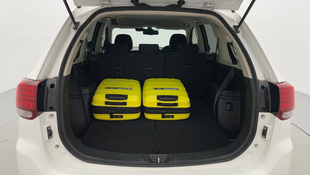 Boot Inside View with Luggage