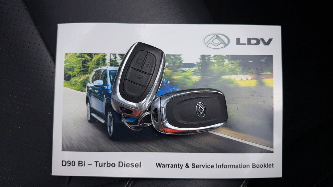 2021 LDV D90 Executive (4WD) D20, Automatic, 63831 km, Key Close-up