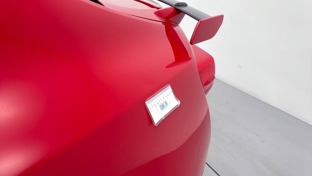 2016 Toyota 86 Gts, Automatic, 109104 km, Quarter Panel Rear LHS Dent