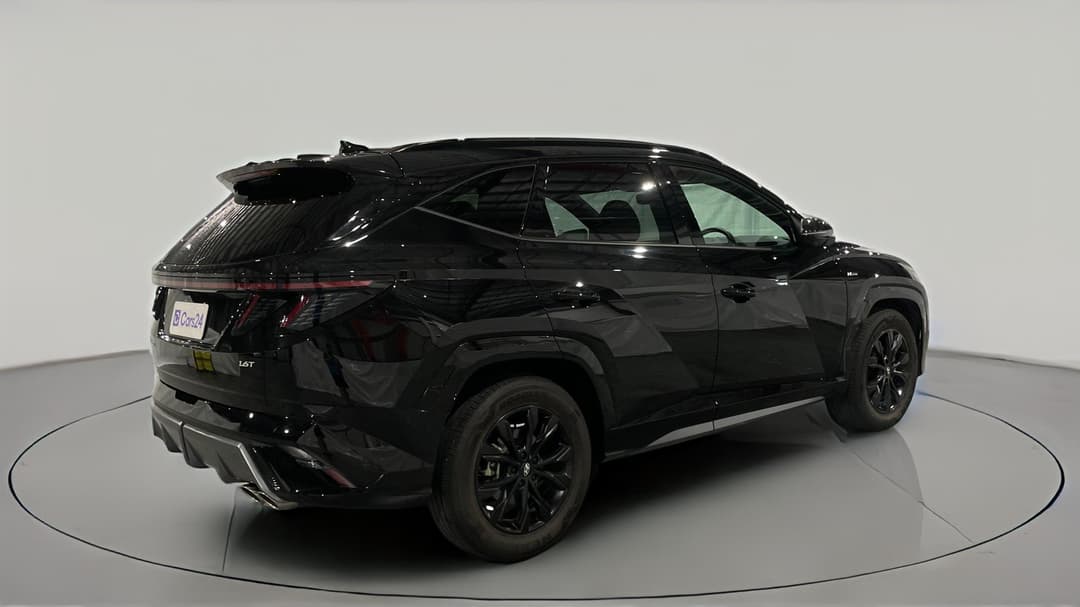 2024 Hyundai Tucson Premium N Line (AWD), Automatic, 8847 km, Right Back Diagonal (45- Degree) View