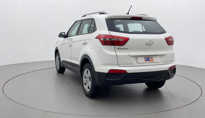 2018 Hyundai Creta E PLUS 1.6 PETROL, Petrol, Manual, 1,14,386 km, Left Back Diagonal
