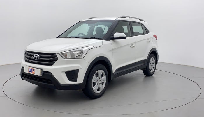2018 Hyundai Creta E PLUS 1.6 PETROL, Petrol, Manual, 1,14,386 km, Left Front Diagonal