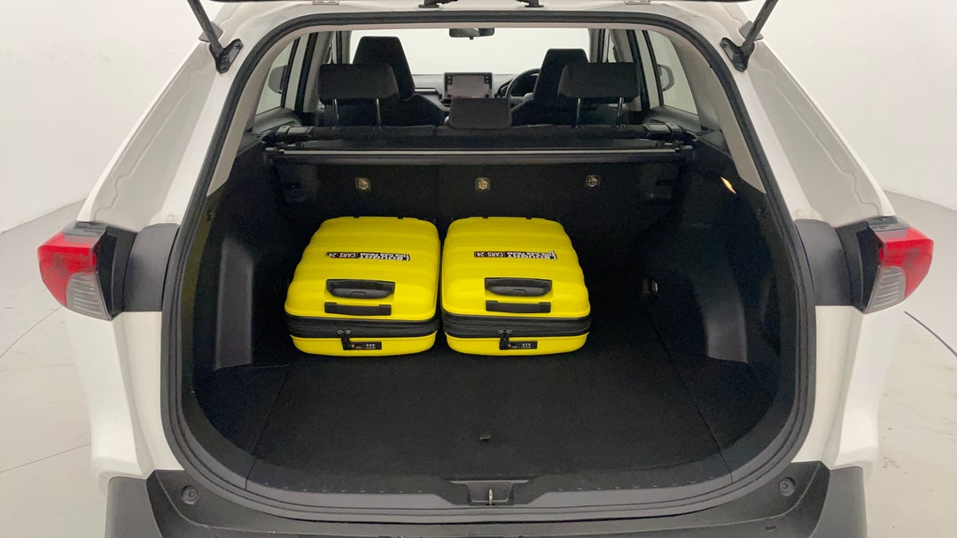 Boot Inside View with Luggage