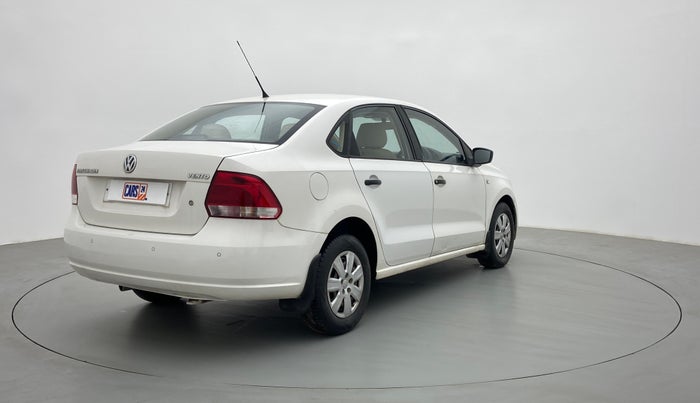 2012 Volkswagen Vento TRENDLINE PETROL, Petrol, Manual, 76,176 km, Right Back Diagonal