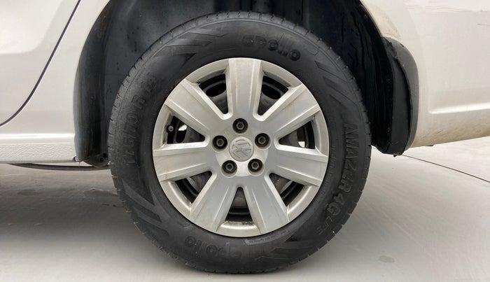 2012 Volkswagen Vento TRENDLINE PETROL, Petrol, Manual, 76,176 km, Left Rear Wheel