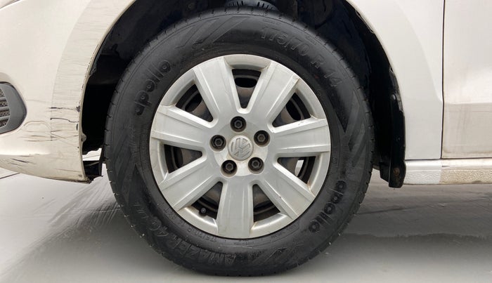 2012 Volkswagen Vento TRENDLINE PETROL, Petrol, Manual, 76,176 km, Left Front Wheel