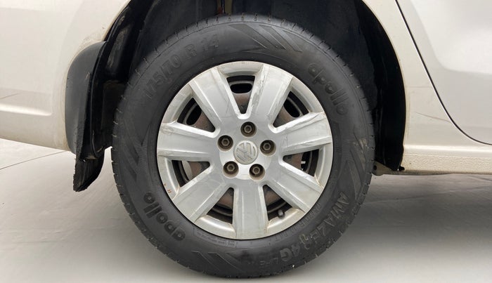 2012 Volkswagen Vento TRENDLINE PETROL, Petrol, Manual, 76,176 km, Right Rear Wheel