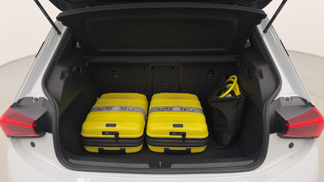 Boot Inside View with Luggage