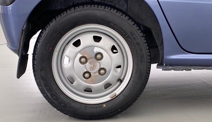2012 Hyundai Santro Xing GL PLUS, Petrol, Manual, 22,055 km, Right Rear Wheel
