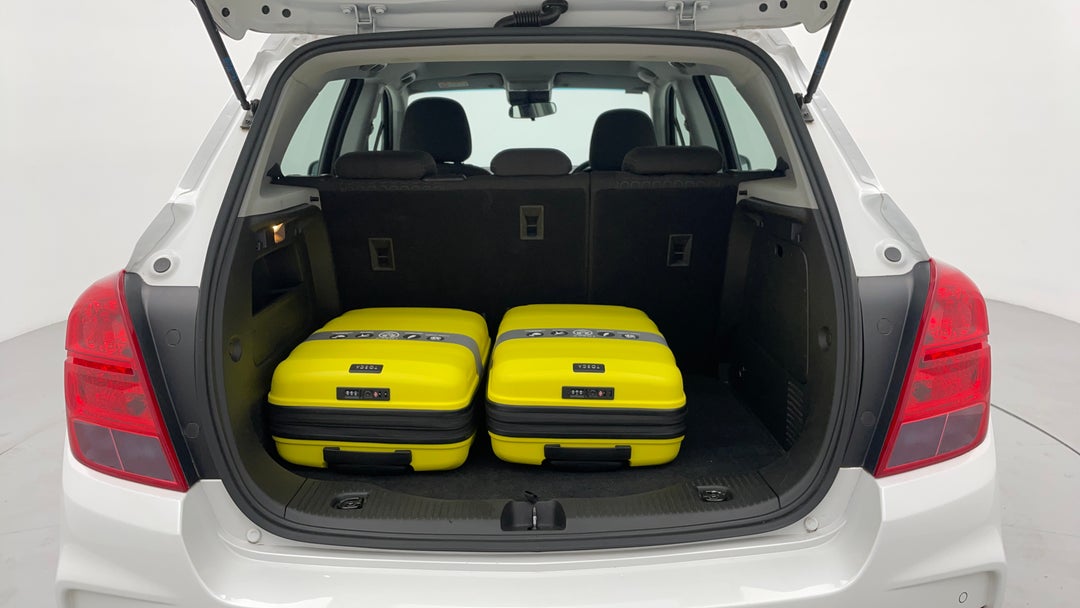 Boot Inside View with Luggage